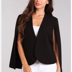 Blazer cape